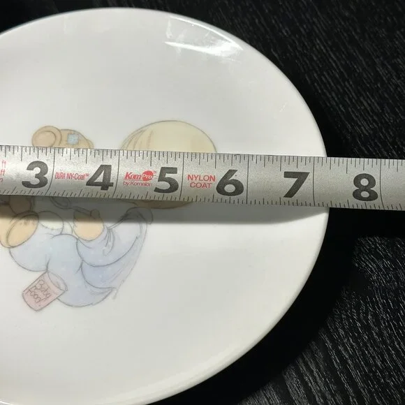 1984 Precious Moments Jonathan & David Cup & Plate Set - Vintage - Made in Japan - Picture 6 of 8